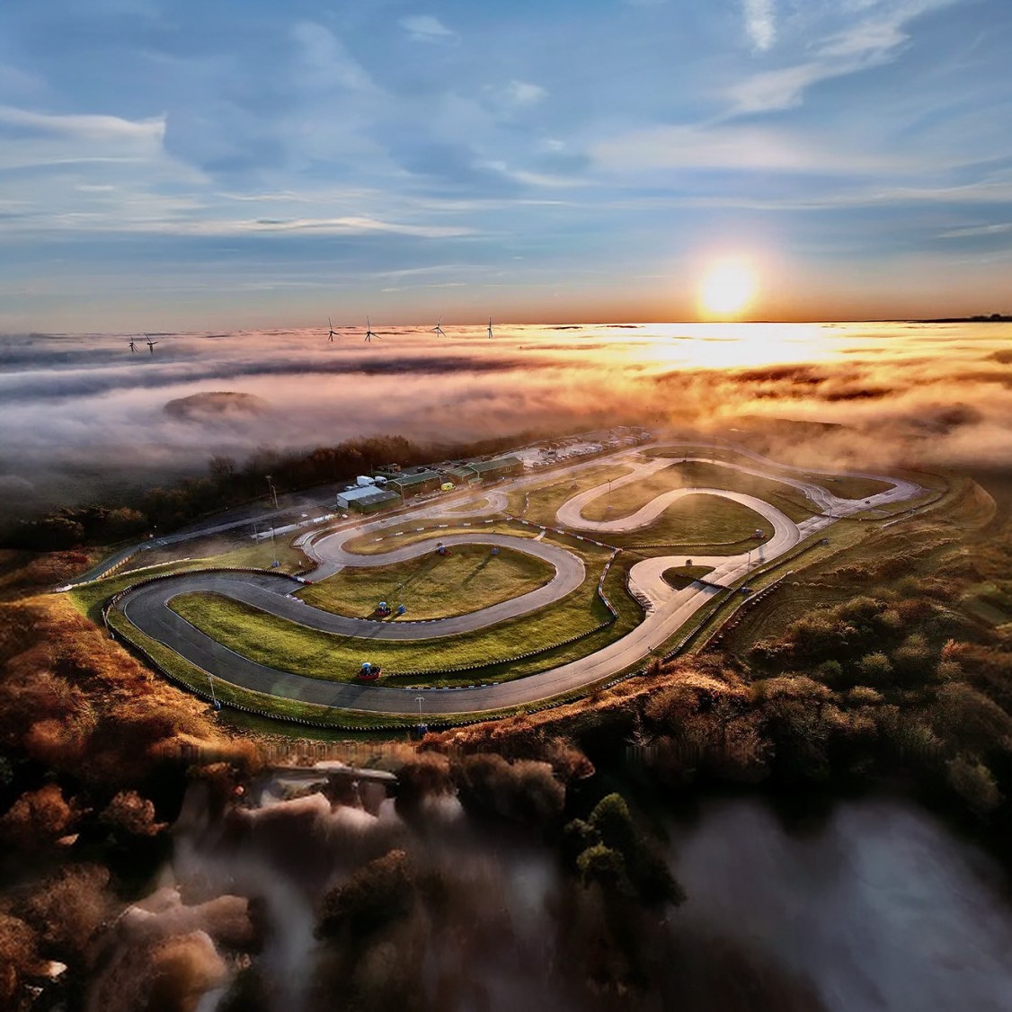 Warden Law karting circuit